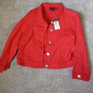 NWT Rue 21 Stylish Red Kids Jacket